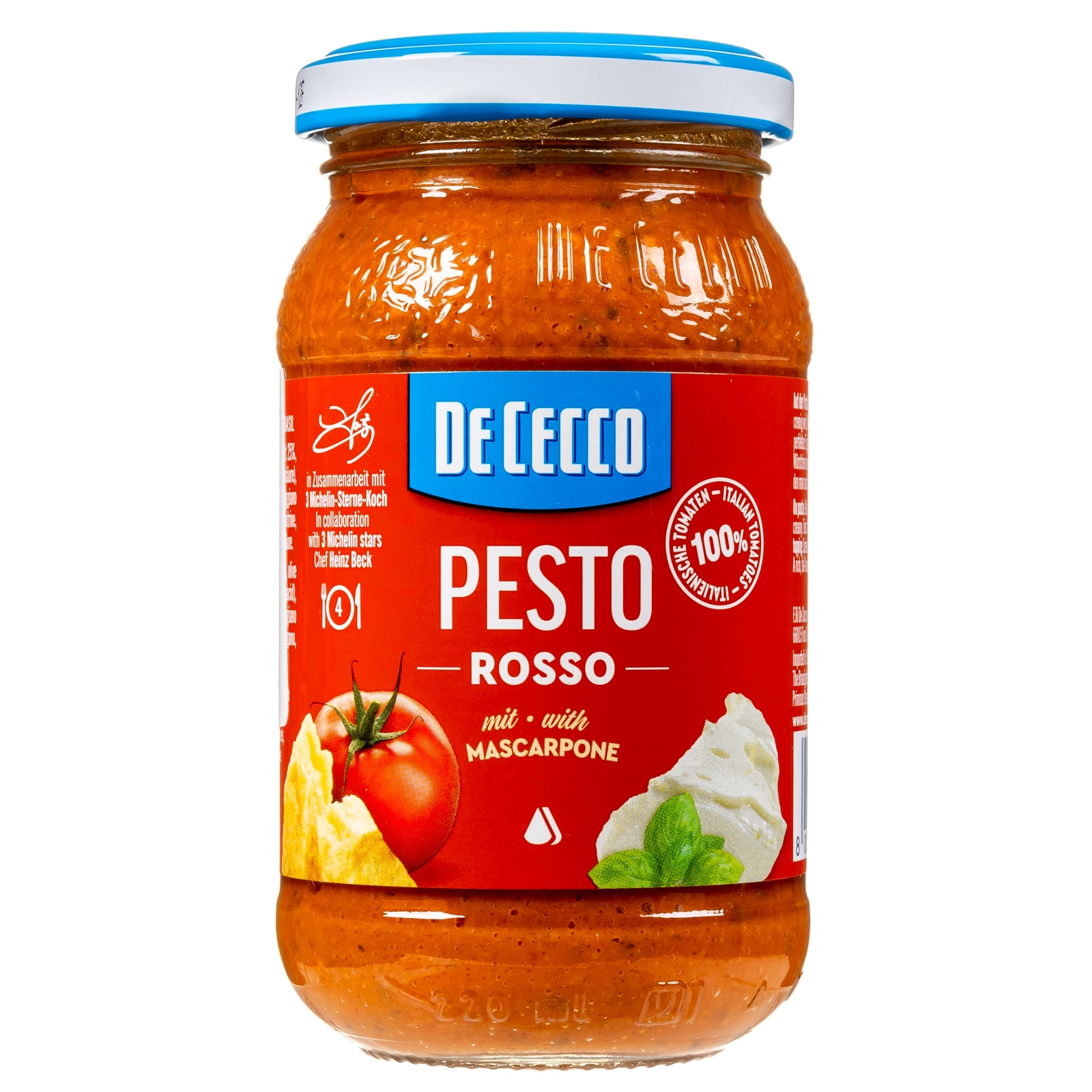 DE CECCO Σάλτσα Πέστο Τομάτας 200g