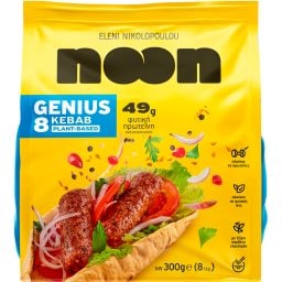 ΝΙΚΟΛΟΠΟΥΛΟΥ | Noon Genius Φυτικό Κεμπάπ Vegan 300g