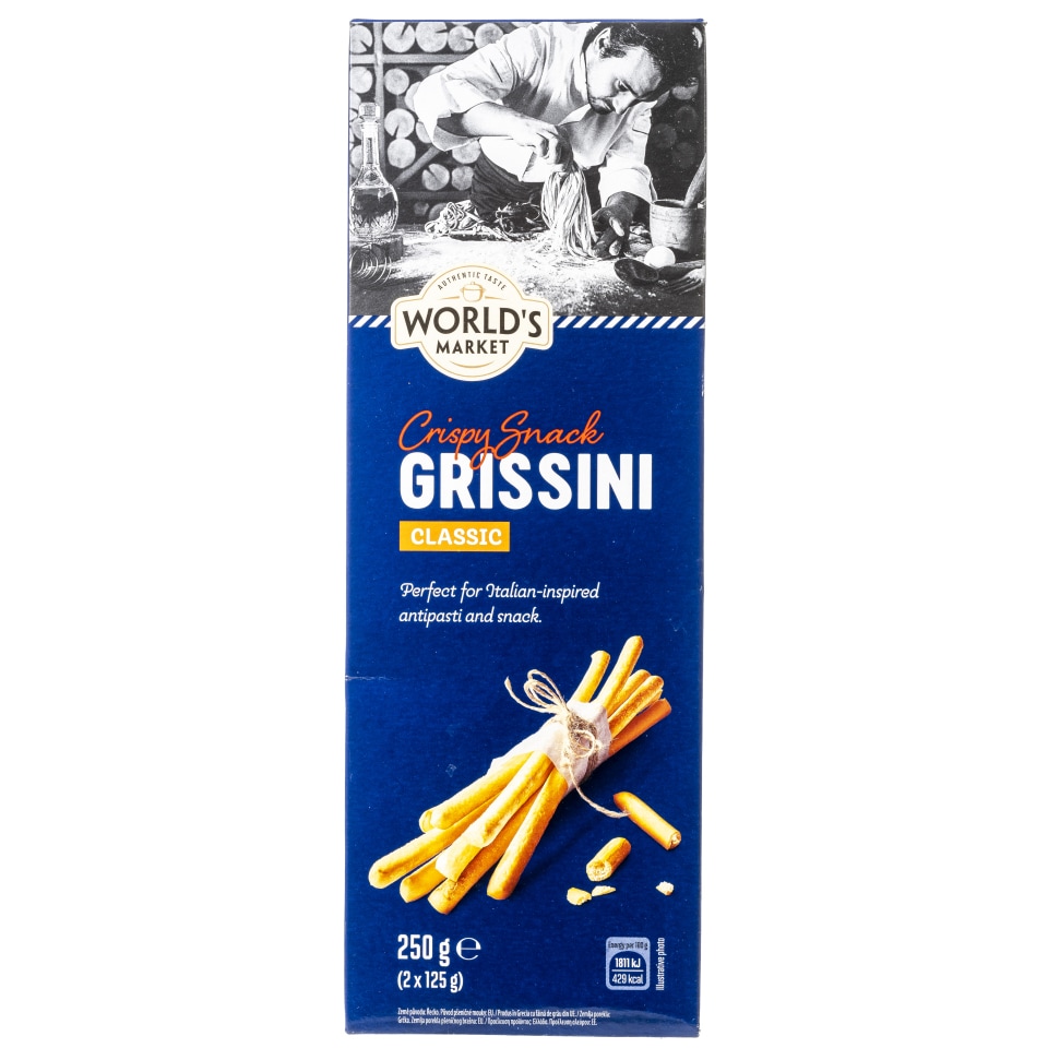 WORLD'S MARKET Κριτσίνια Grissini Classic 250g