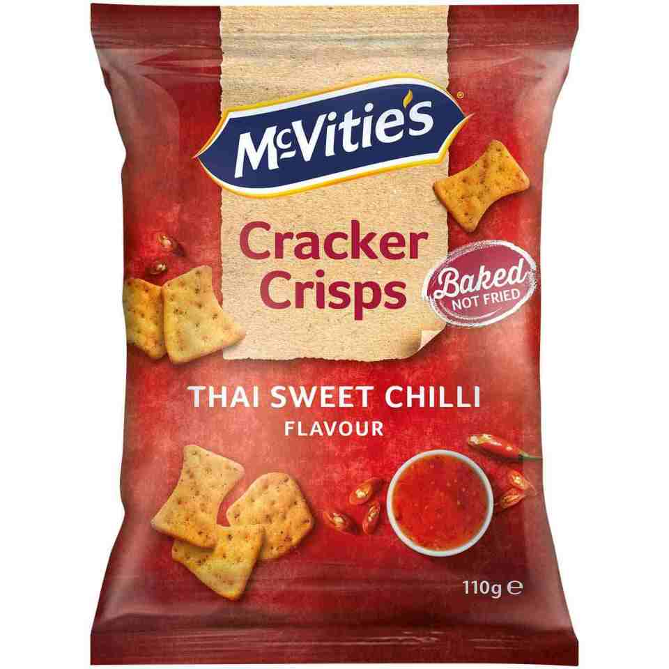 MC VITIES Cracker Crisps Thai Sweet Chilli 110g