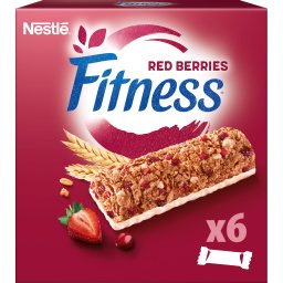 FITNESS | Μπάρες Δημητριακών Red Berries 6 X 23.5gr