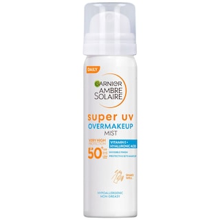 AMBRE SOLAIRE | Αντηλιακό Προσώπου Super UV Overmakeup Mist SPF50+ 75ml