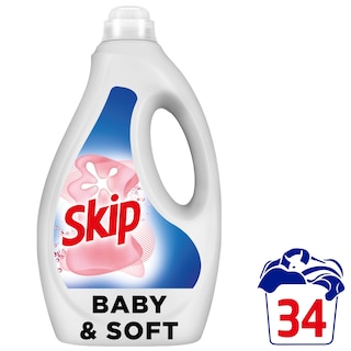 SKIP | Yγρό Πλυντηρίου Ρούχων Baby & Soft 34 Μεζούρες