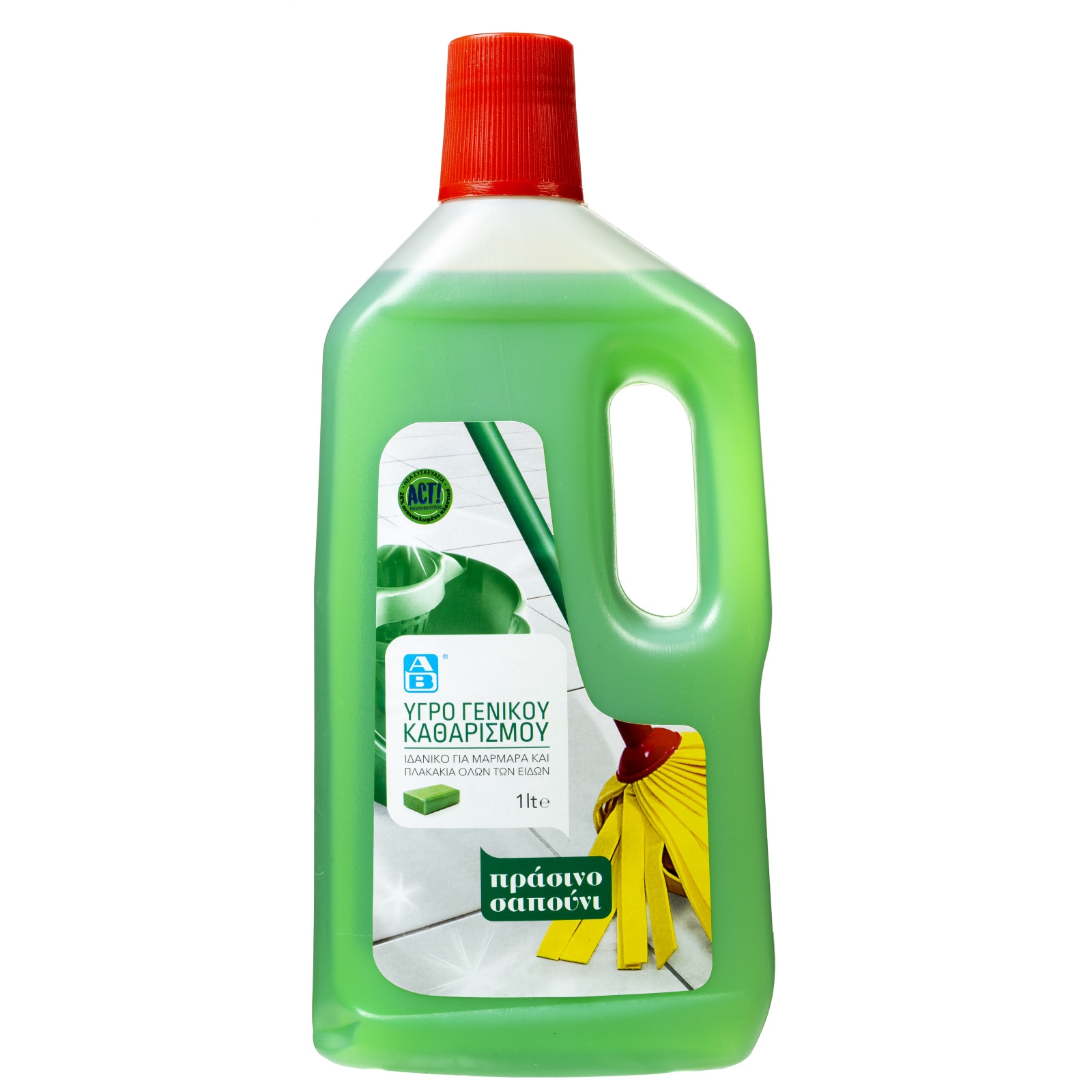 Υγρό Γενικού Καθαρισμού Πράσινο Σαπούνι 1lt