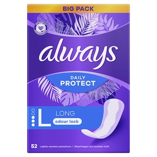 ALWAYS | Σερβιετάκια Daily Protect Long 52 Τεμάχια