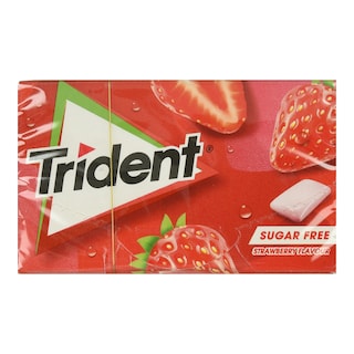 TRIDENT | Τσίχλες Φράουλα 23.8g