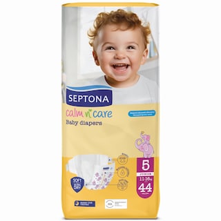 SEPTONA | Πάνες Μωρού Calm N Care Νο5 Junior 44 Τεμάχια