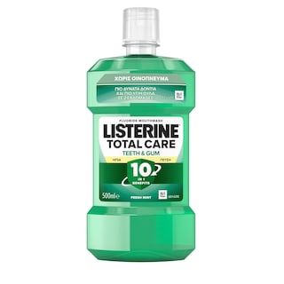 LISTERINE | Στοματικό Διάλυμα Total Care Teeth & Gum Ήπια Γεύση 500ml