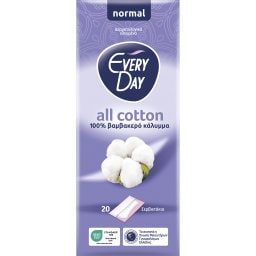 EVERY DAY | Σερβιετάκια Normal All Cotton 20 Τεμάχια