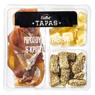 EXCELLENT TAPAS | Προσούτο με Γραβιέρα και Κριτσίνια Ολικής 170g