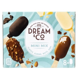 DREAM & CO | Παγωτό Ξυλάκι Mini Mix 8x35g