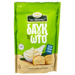 ΜΑΝΝΑ | Παξιμάδι Δαγκωτό Sour Cream & Onion 110g