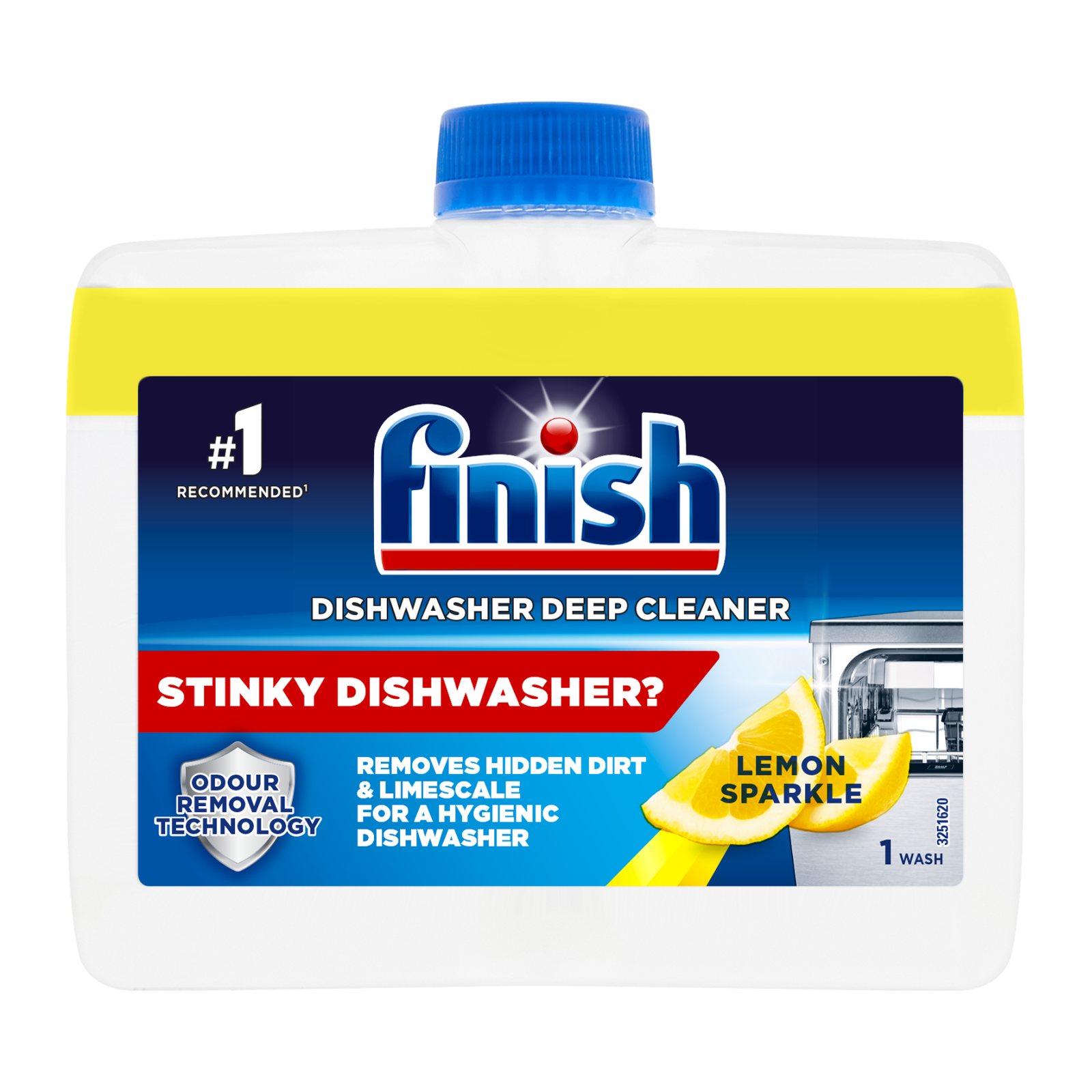 FINISH Καθαριστικό Πλυντηρίου Πιάτων Lemon 250 ml