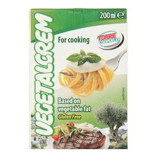 TORRE | Vegetalcrem Κρέμα Μαγειρικής Χωρίς Γλουτένη 200ml