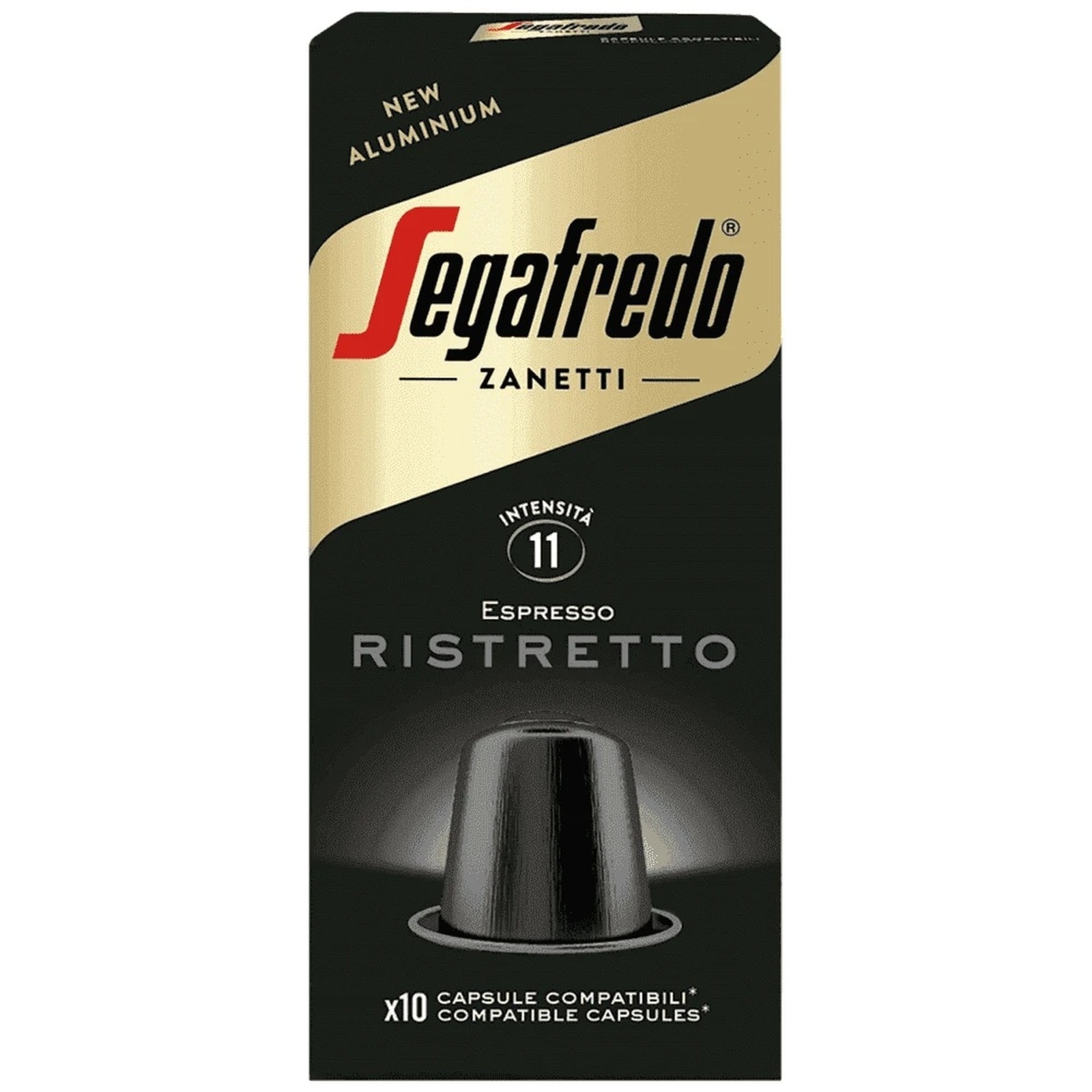 SEGAFREDO Κάψουλες Καφέ Espresso Ristretto 10x5.1g