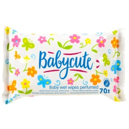 BABYCUTE | Μωρομάντηλα Αρωματισμένα 70 Τεμάχια