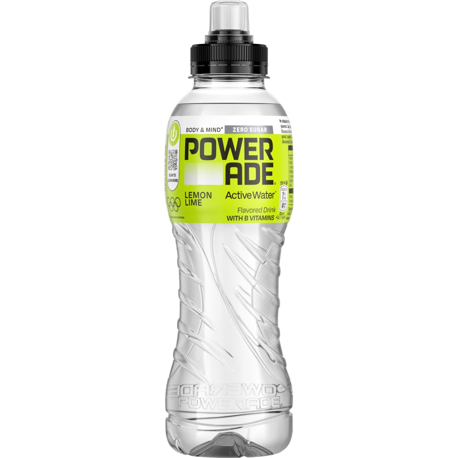 Ισοτονικό Active Water Lemon Lime Zero Sugar 500ml