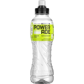 POWERADE | Ισοτονικό Active Water Lemon Lime Zero Sugar 500ml