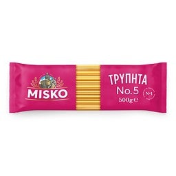 MISKO | Μακαρόνια Τρυπητά Νο5 500g
