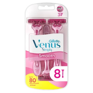 GILLETTE | Ξυραφάκια Simply Venus 3 Λεπίδες 8 Τεμάχια