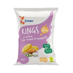 3Α | Σνακ Ρεβυθιού Sour Cream και Κρεμμύδι Vegan 85g