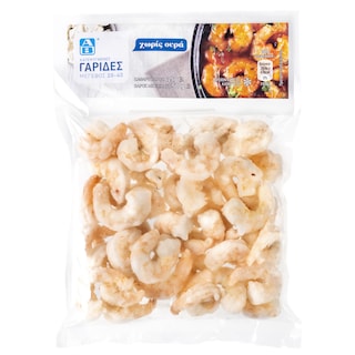 Γαρίδες Ινδίας Μέγεθος 20-40 Προβρασμένες 425gr
