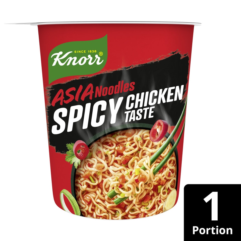 KNORR Asia Noodles Πικάντικο Κοτόπουλο 64g