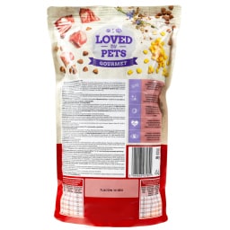 LOVED BY PETS | Γατοτροφή Κοτόπουλο Βοδινό Στειρωμένες Γάτες 800g
