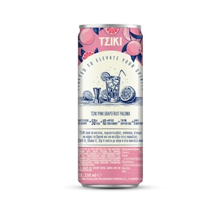 TSIKI | Pink Grapefruit Soda Κουτί 330ml