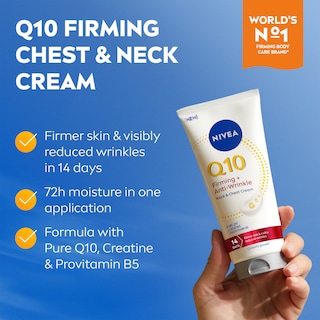 NIVEA | Κρέμα Λαιμός Ντεκολτέ Q10 Firming Anti-Wrinkle 200ml