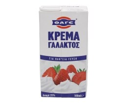 ΦΑΓΕ | ΚΡΕΜΑ ΓΑΛΑΚΤΟΣ UHT ΚΕΡΚΥΡΑΣ ΠΑΚΕΤΟ 500 ML