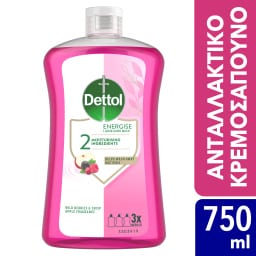 DETTOL | Κρεμοσάπουνο Wild Berries Ανταλλακτικό 750ml