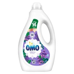 OMO | Yγρό Πλυντηρίου Ρούχων Λεβάντα Γιασεμί 30 Μεζούρες