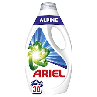 ARIEL | Υγρό Πλυντηρίου Ρούχων Alpine 30 Μεζούρες