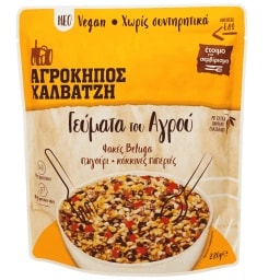 ΑΓΡΟΚΗΠΟΣ ΧΑΛΒΑΤΖΗ | Γεύματα Αγρού Φακές Πλιγούρι 220g