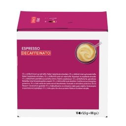 NESCAFE | DOLCE GUSTO | Κάψουλες Καφέ Dolce Gusto Espresso Decaf 16x5.5g