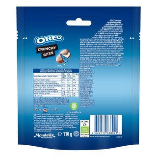 OREO | Μπισκότα Γεμιστά Crunchy Bites Dipped Βανίλια 110g