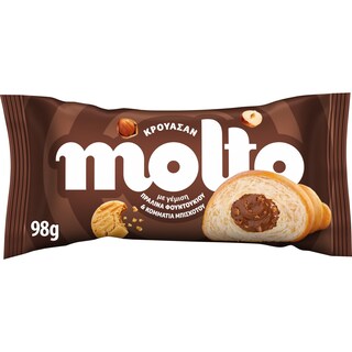 MOLTO | Κρουασάν Cream & Cookies Πραλίνα 98g