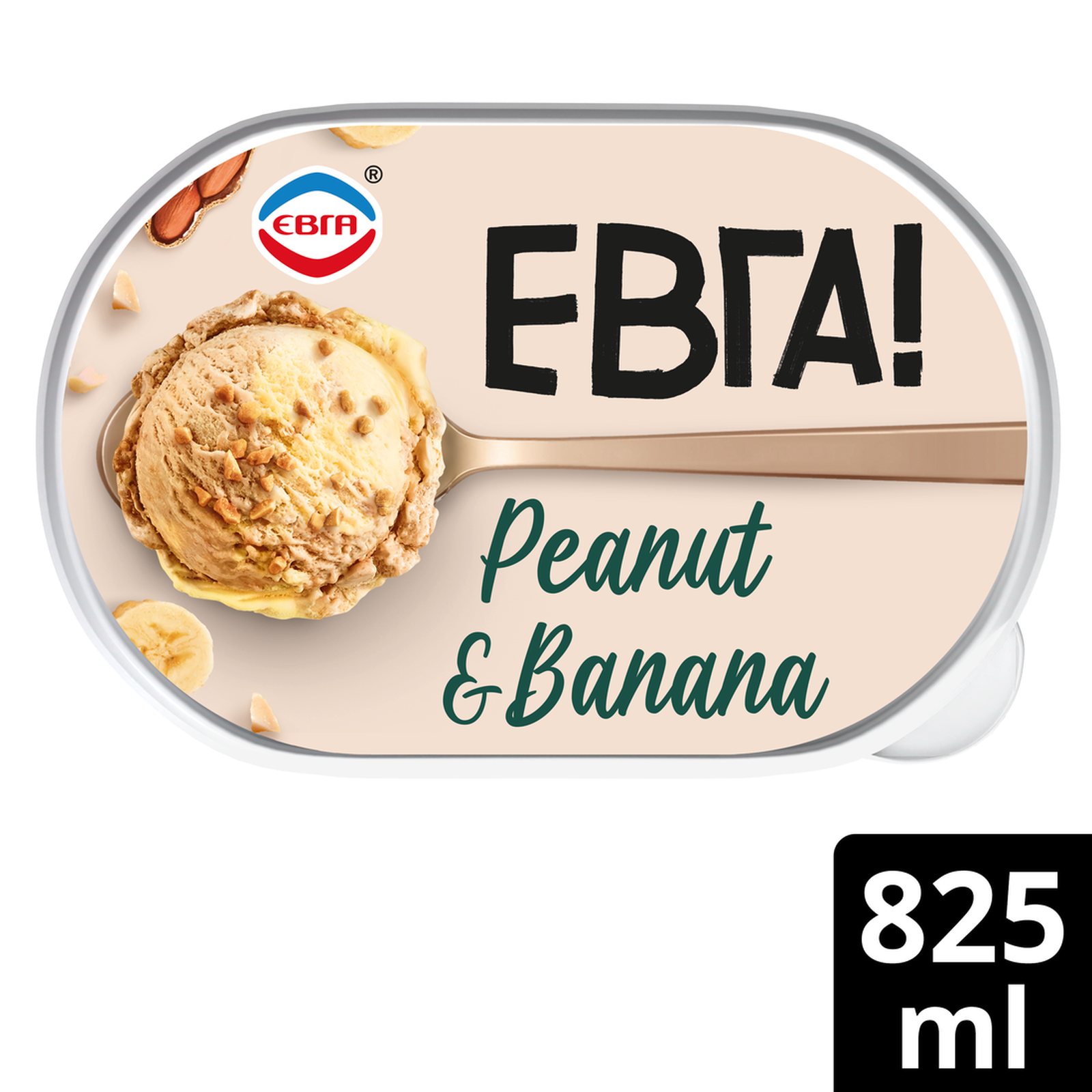 ΕΒΓΑ Παγωτό Peanut Banana 442g