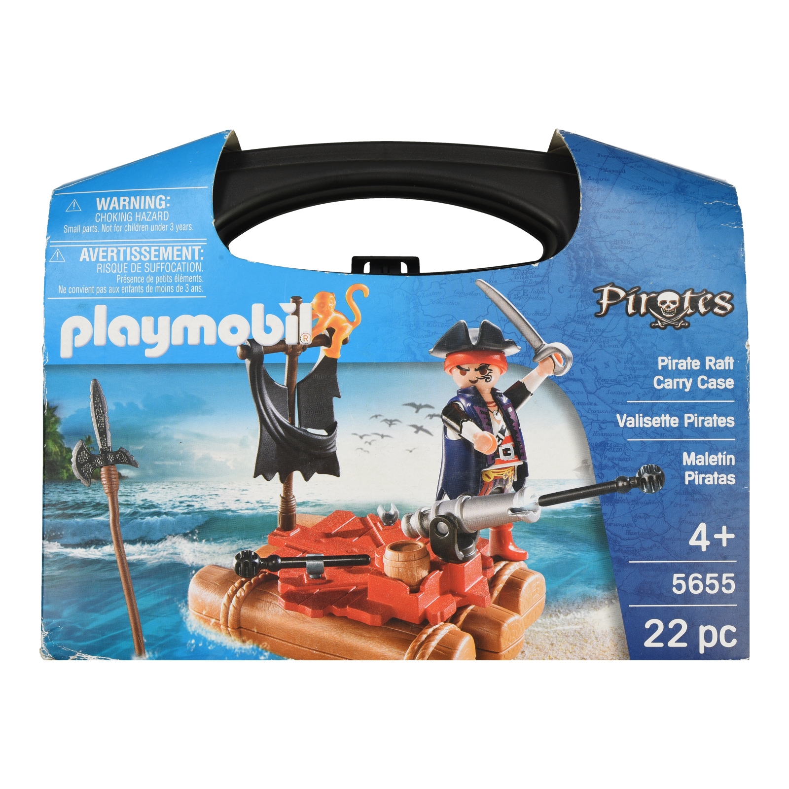 Βαλιτσάκι Πειρατής με Σχεδία 1 Τεμάχιο