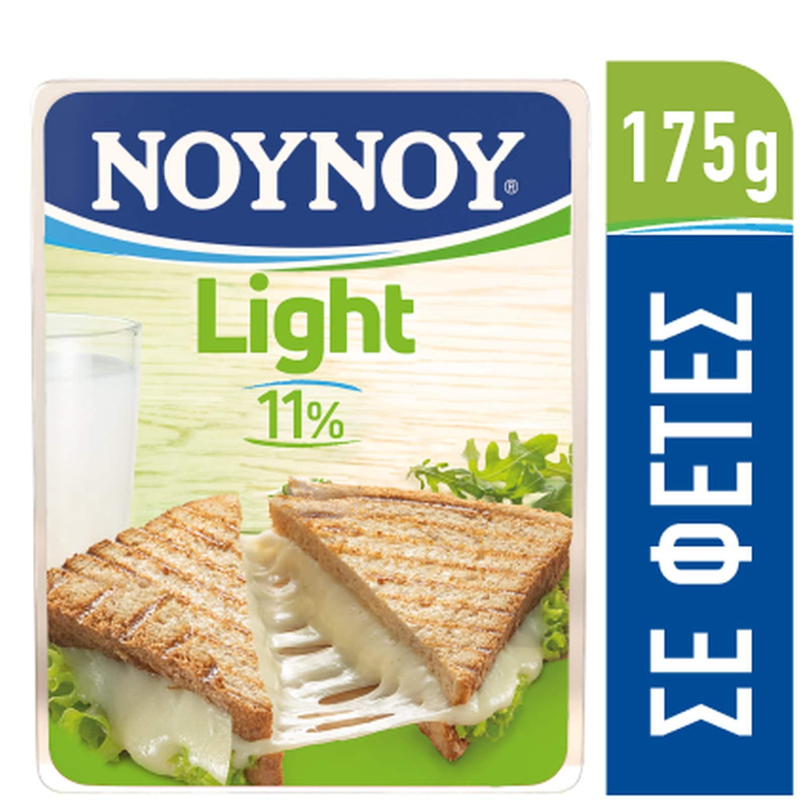 ΝΟΥΝΟΥ Τυρί Light 11% Λιπαρά Φέτες
