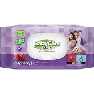 BABY CARE | Μωρομάντηλα For All Rasberry 90 Τεμάχια