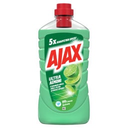 AJAX | ULTRA | Καθαριστικό Πατώματος Ultra Λεμόνι 1lt