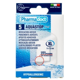 PHARMADOCT | Αδιάβροχα Επιθέματα Aquastop XL 5 Τεμάχια