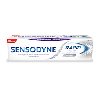 SENSODYNE | SENSODYNE TP RAPID ACT.WHITE 75ML RAPID ACTΙVE WHITE 75 ML