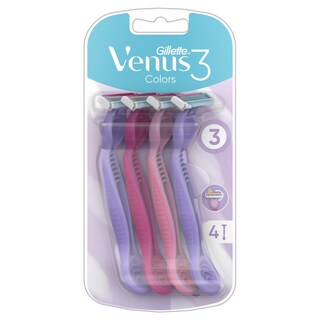 GILLETTE | Ξυραφάκια Venus 3 Colors 4 Τεμάχια
