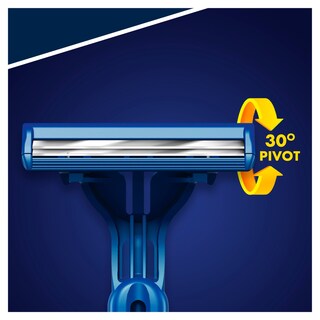 GILLETTE | BLUE II SLALOM | Ξυριστική Μηχανή Μιας Χρήσης Slalom 5 Τεμάχια