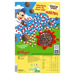 KELLOGGS | Δημητριακά Coco Pops Mega Pops 365g