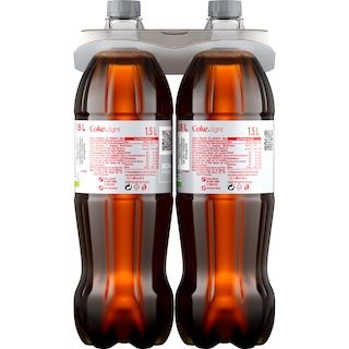 COCA COLA | LIGHT | Αναψυκτικό Cola Light Φιάλη 2x1,5lt