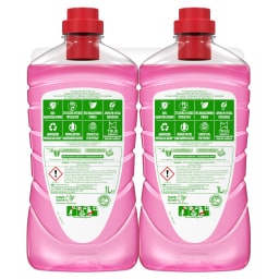 AJAX | Υγρό Καθαρισμού Fete des Fleurs Ρόδο Αυγής 2x1lt 80% στο 2o